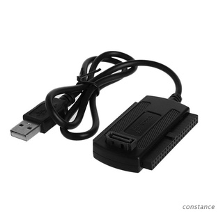 Con. USB 2.0 a IDE/SATA 2.5" 3.5" disco duro HDD convertidor Cable adaptador nuevo