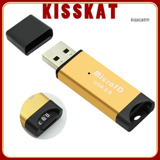 KISS-CC de alta velocidad USB 2.0 Micro SD TF TransFlash lector de tarjetas de memoria adaptador