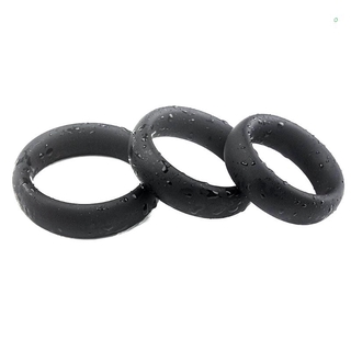 sto 3 Pcs Silicone Penisrings Cockrings Male Penile Stretcher Stronger Man Delayed Ejaculation Erection Enhancing Rings