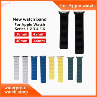 Para Apple watch Correa De Cuero Magnética 2021 Nueva Generación 2 Adecuado 3 4 5 6 Repuesto Para Reloj