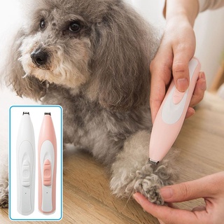 Dog Grooming Clippers Cordless USB Rechargeable Small Pet Hair Trimmer Low Noise for Trimming Hair Around Paws Eyes Ears