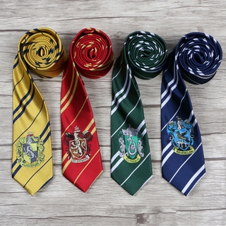 Corbata de Harry Potter College insignia corbata moda estudiante pajarita