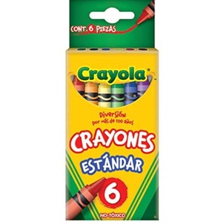 Crayola 6 Crayones Estándar (1)