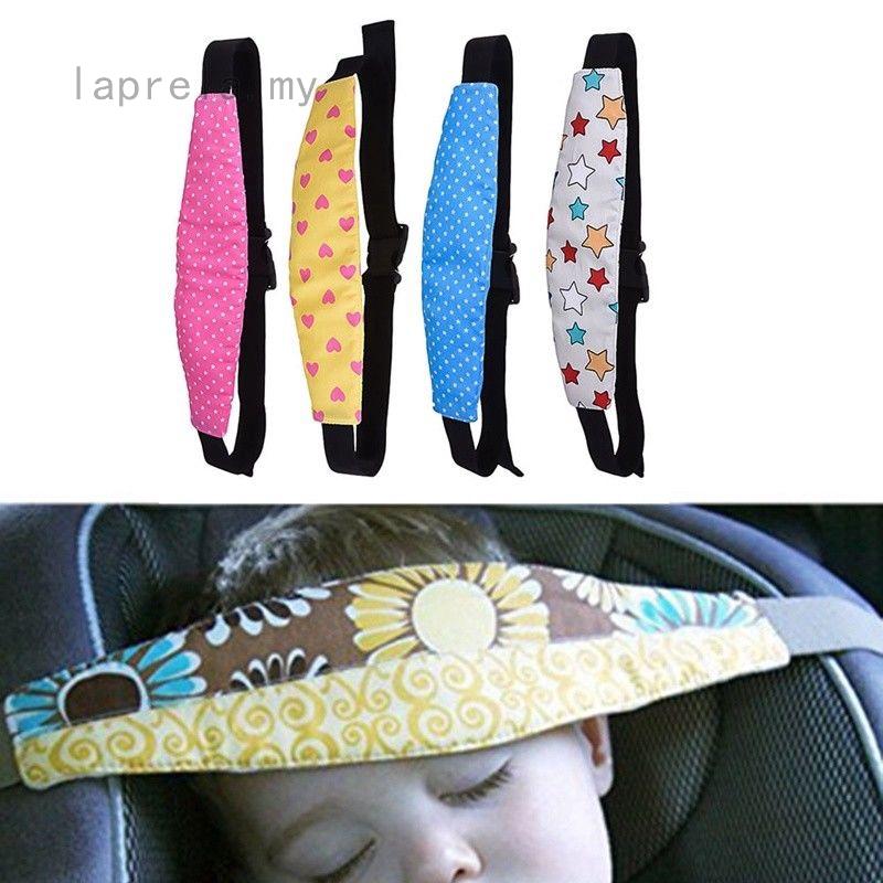 Seguridad bebé niños cochecito asiento de coche ayuda para dormir cabeza fijación cinturón soporte titular