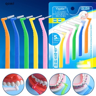Qo 5Pc/Caja Push-Pull Cepillo Interdental Cuidado Oral Blanqueamiento Dental MX