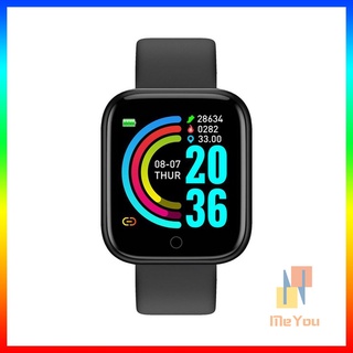 Reloj inteligente Y68 D20 pantalla táctil carga inalámbrica ejercicio inteligente frecuencia cardíaca monitoreo de salud pulsera impermeable Reloj (2)