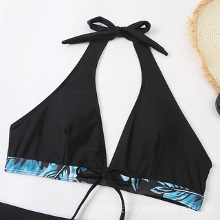 2022 Nuevo split De Tres Piezas bikini push up Trajes De Natación Mujeres Baño De Playa sexy bikinis Conjunto HZB-21091 X2Qq (9)