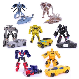 Robot transformación Kit de coche deformación Robot figuras de acción juguete para niño vehículo modelo niños