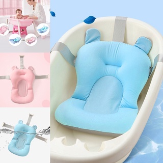 Bebé plegable bañera de baño almohadilla de seguridad infantil ducha antideslizante cojín de plástico (3)