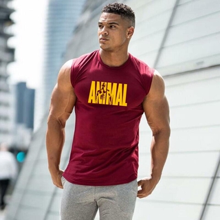 Brand Fitness Shirt Fashion Workout Cotton Mens Tank Top Gym Clothing Bodybuilding Fitness Musculation Singlets Sleeveless Vest