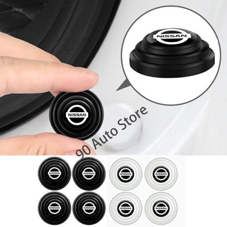 4pcs Modified Car Door Shock Absorber Auto Hood Trunk Thickening Silent Rubber Gasket Shockproof Cushion Sticker for Nissan Almera Sylphy Altima Sentra