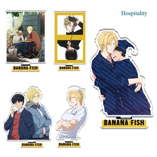 Hospitality BANANA FISH Ash Okumura Eiji Cpoule Pequeño Acrílico Soporte Figura Anime Juguete