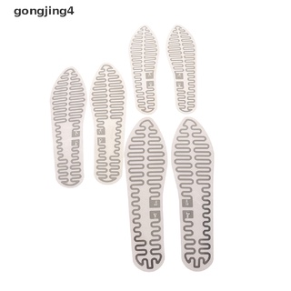 [gongjing4] usb 5v plantillas eléctricas climatizadas almohadilla zapatos botas de esquíwarmer botas calentador invierno mx12