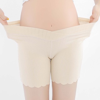 STAROF verano seguridad calzoncillos mujeres embarazo pantalones cortos de maternidad pantalones cortos Casual cómodo algodón transpirable embarazada bragas/Multicolor (6)