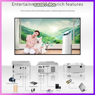 ⚡Prometion⚡UC28C Home Projector Mini Miniature Portable 1080P Projection Mini LED Projector For Home Theater Entertainment
