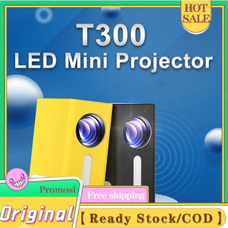 t300 home proyector led mini proyector portátil de alta definición de entretenimiento en casa cine proyector de vídeo