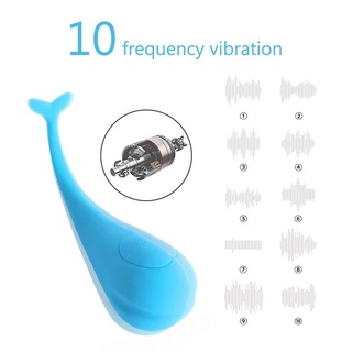Vibrador de silicona / 10 frecuencia inalámbrico bluetooth control remoto vibración sonido / huevo punto G gato lamiendo juguete de masaje