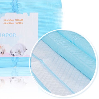 *XJG Pet Diapers Portable Dog Toilet Pee Mat Super Absorbent Pet Training Pads (8)