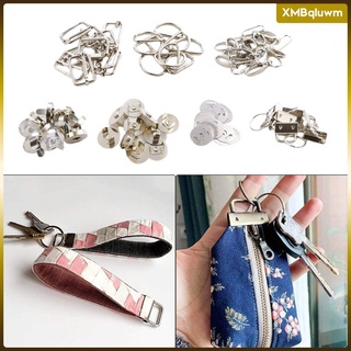 [luwm] 76 broches magnéticos de botón broches cierres giratorios anillos d diy manualidades botones de costura conjuntos para costura,