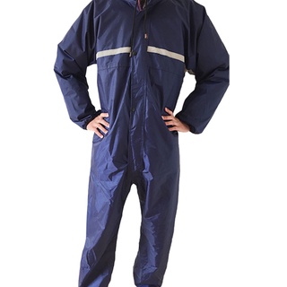 KHH-Men Women Adult One-Piece Raincoat, Waterproof Thicker Universal Protective