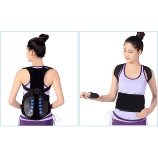 [[2]] corrector de postura/soporte de espalda para adultos/soporte de espalda/soporte ajustable para mejorar la postura corporal