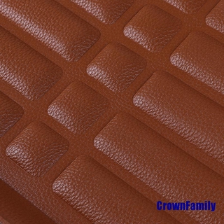 (CrownFamily) 5 unids/set universal coche auto alfombrillas forro de piso alfombras de cuero pu (8)