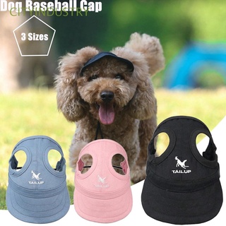 cityindustry elegante mascota sunbonnet lona gato gorra de béisbol perro sombreros verano al aire libre casual mascota regalo de cumpleaños cachorro protector solar suministros de disfraz accesorios