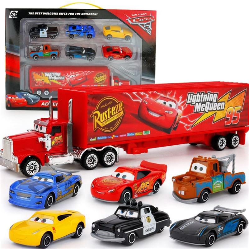 Disney Pixar Cars 2 McQueen Metal Juguetes Modelo Coche Regalo De Cumpleaños Para Niños Niño