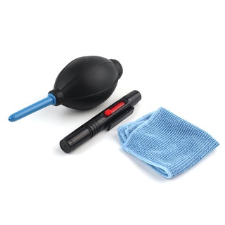 Cepillo de limpieza y soplador de aire en 1 juego de cámara Digital limpiador de polvo