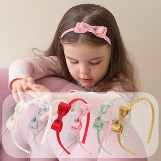 bebé niñas cinta banda de pelo gasa color arco diadema accesorios para el cabello