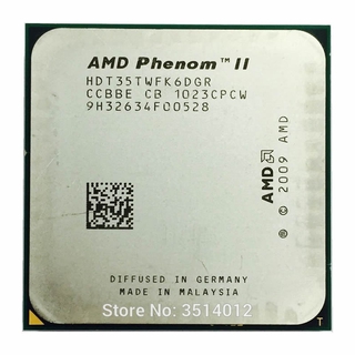 AMD Phenom II X6 1035T 1045T 1055T 1065T 1075T 1090T 1100T seis núcleos procesador CPU zócalo AM3 938-Pin (3)