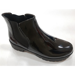 Zapato para dama |Estilo 1400 negro charol |Bota Invierno