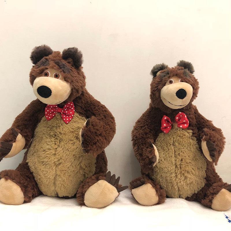 Nueva rusia osos peluche muñeca Masha y el oso bebé niños juguete regalo juguete