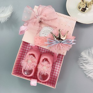 3 unids/set baby diadema+calcetines lindo corona arcos bebé niña diademas accesorios para el cabello (2)