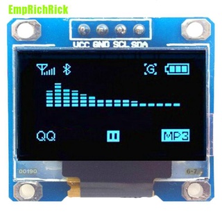 [Emprichrick] 128*64 0.96" I2C Iic Serial Blue Oled Lcd Led Display módulo para Arduino