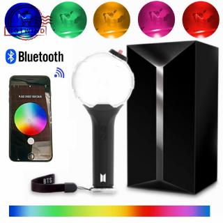 【HW】KPOP BTS Bluetooth Lightstick Ver.3 Bangtan Boys Colorful LED Light Concert Change Color ARMY Bomb