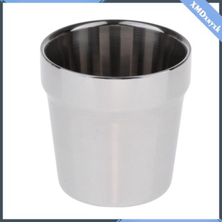 [xn1yxk] taza de café aislada de acero inoxidable de 175 ml taza de viaje taza de agua de doble capa