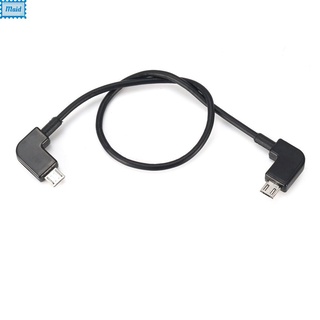 Cable de datos Micro USB a Micro USB a Micro USB para control DJI Spark Mavic