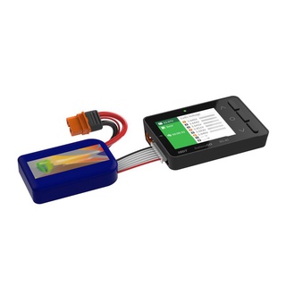 Listo stockISDT BattGo BG-8S medidor de batería pantalla LCD Digital capacidad de batería comprobador
