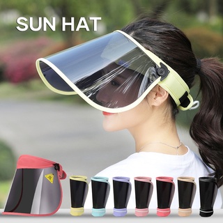 Adjustable UV Protection Sun Windproof Dust Hat Sun Visor Hat Cap UV Protection For Outdoor