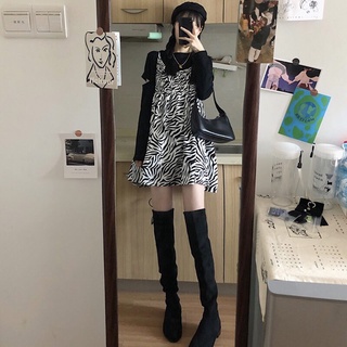 Vestido con tirantes de estilo coreano para mujer, ropa kawaii, dulce, lolita, Otoño, 2020