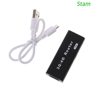 Stam Mini portátil 3G WiFi Wlan Hotspot AP Client 150Mbps USB Router inalámbrico nuevo