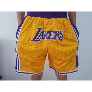 NBA NIKE Nike Ball Pantalones Los Angeles Lakers Los Angeles Lakers Swingman Shorts B