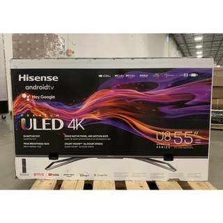 Hisense 55" U8 Quantum Series ULED Android Smart TV - 4 HDMI (1)