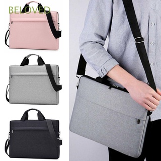 BELOVED 15.6 inch New Laptop Handbag Ultra Thin Notebook Cover Laptop Sleeve Case Universal Fashion Shockproof Large Capacity Protective Pouch Shoulder Bag/Multicolor