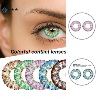 au lentes de contacto de maquillaje multicolor para ojos/colores naturales/saludables para uso diario