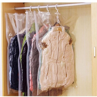 misty12 bolsa de almacenamiento al vacío de viaje edredón con percha de compresión ropa manta vestido organizador sello ropa cubierta armario para ropa (6)