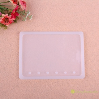 molde de silicona de cristal de resina diy moldes para cuaderno libro cubierta moldes hacer