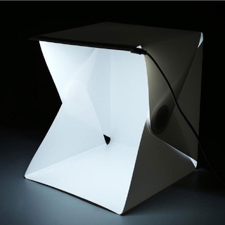 [freev] portátil 9.5" x 9.5" luz led fotografía cubo caja de tiro tienda de fotos estudio mx11