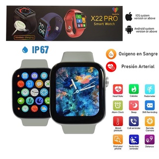 🙌 Reloj Inteligente SmartWatch W&O X22 PRO Waterproof Bluetooth sport IP67 iClF